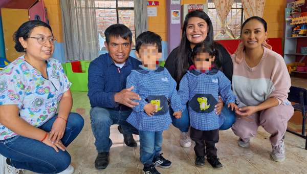   ENTREGA MATERIALES DE ASEO Y PRENDAS DE PROTECCIÓN A LOS CENTROS DE DESARROLLO INFANTIL